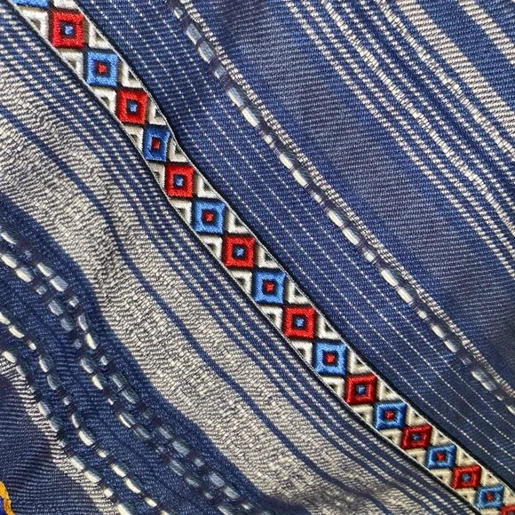 Anthropologie Maeve embroidered short skirt NWT gorgeous boho style, size 12 - Picture 7 of 9